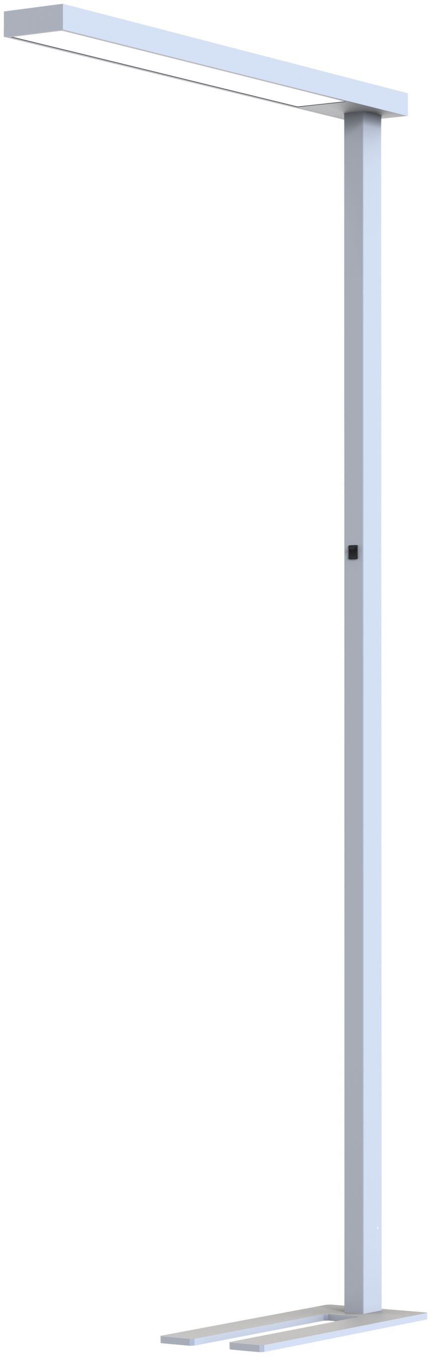 LED-Stehleuchte DOTLUX LINEARO 50W, 4000K, silber