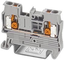 Durchgangs-Reihenklemme PX XT 2,5 4mm² 24A 800V 2×1 TH35 gu