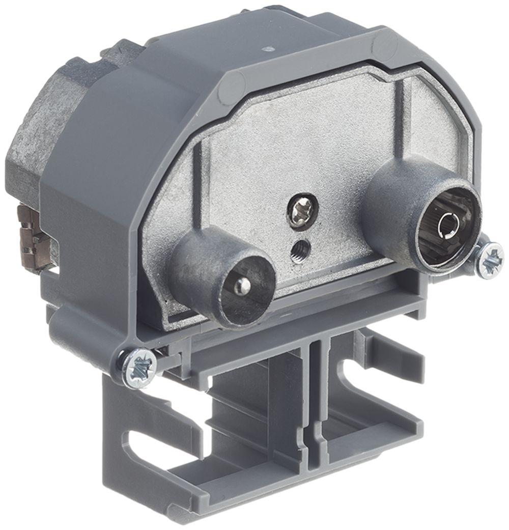 Multimediadose R&M IEC-M/F 2-Loch 4dB