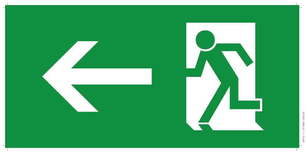 Piktogramm Pfeil Nach links