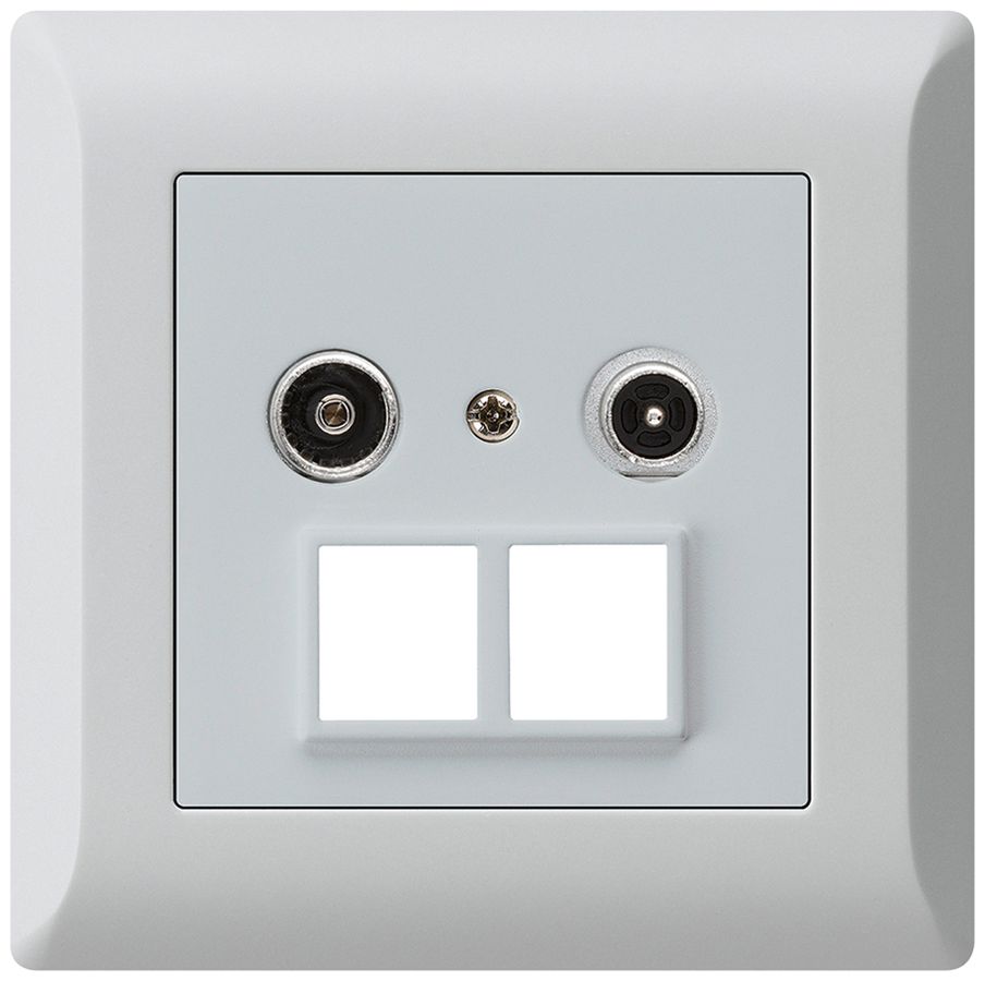 UP-Multimediadose kallysto.line R/TV 14dB 2GHz hellgrau