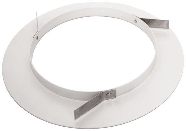 Cadre d'encastrement SG Rax 150 acier Ø220mm blanc