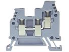 Morsetto di passaggio componibile Woertz 0.5…4mm² 32A 800V vite 3×1 DIN 35mm gr