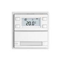 Poussoir RTH EDIZIO.liv SNAPFIX® a.RGB-LED étiqu.1×touche comm.2T bc