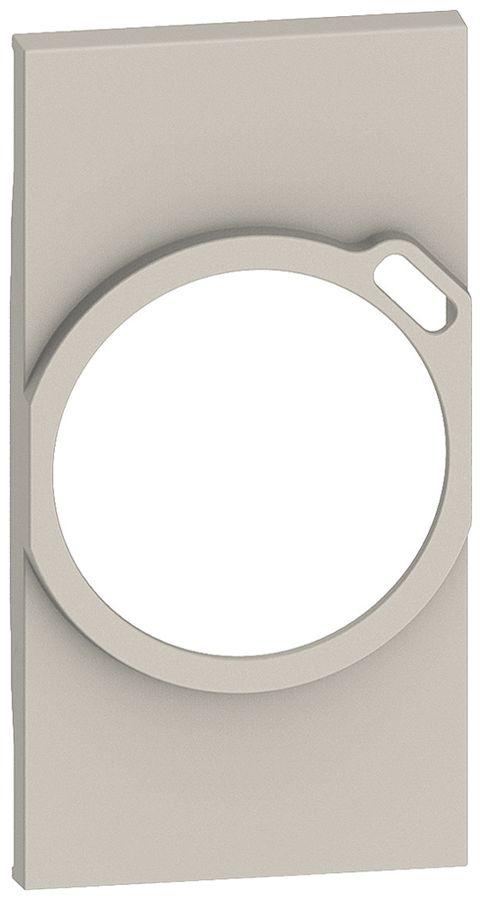 Cache Living Now 2 modules pour prise Schuko avec USB sand