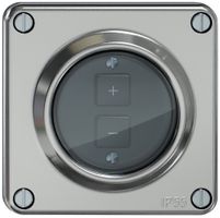 Dimmer Uni-LED ELEMENT Wiser 1K 2T aluminium