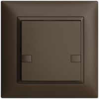 UP-Universaltaster 1×2T Schraubklemme EDIZIOdue coffee, ohne LED