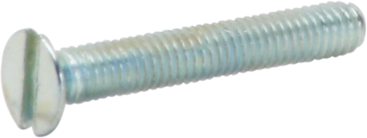 Senkkopfschraube M4×25mm DIN 963A, verzinkt chromatiert