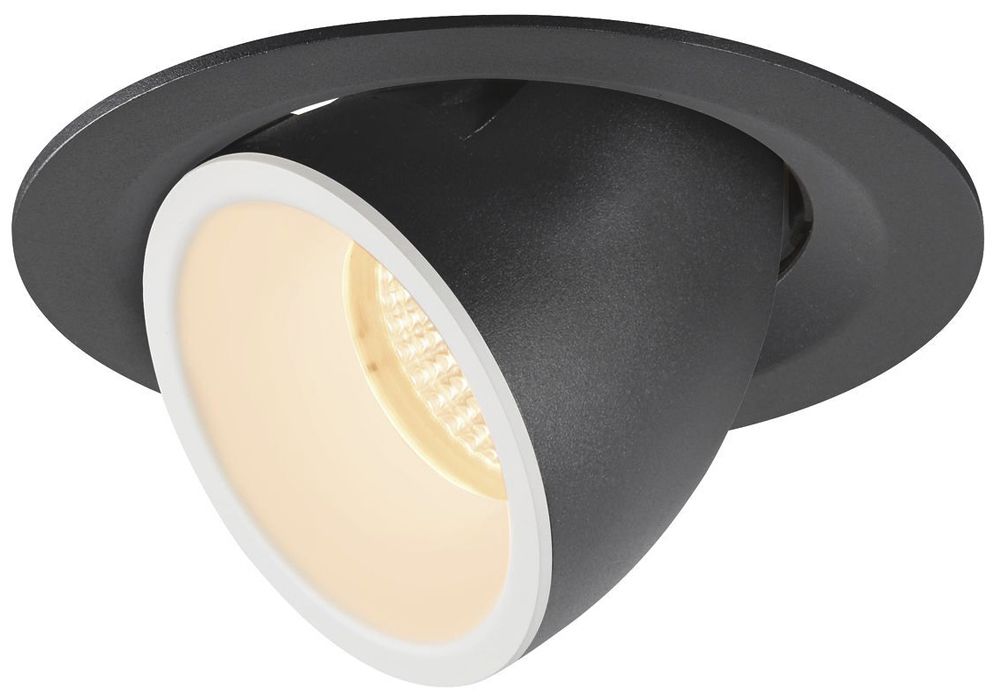 EB-LED-Downlight SLV NUMINOS GIMBLE M, 17.5W 500mA 1600lm 2700K 55° sz/ws