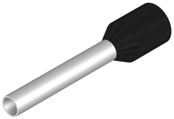 Estremità di cavo Weidmüller H isolata 1.5mm² 12mm nero DIN sciolto