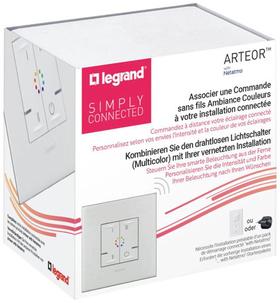 Kit d’extension Legrand Arteor with Netatmo 1×Multicolor 1×3L×2.5mm²