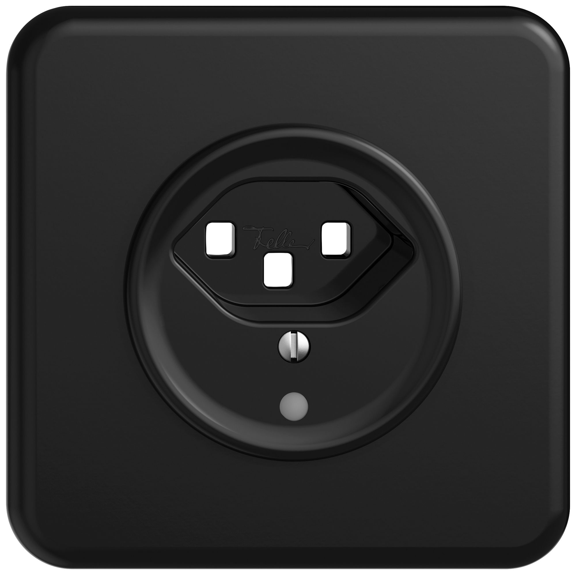 UP-Montageset STANDARDdue SNAPFIX® für Steckdose T23 mit Frontlinse sz