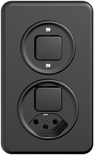 UP-Kombination STANDARDdue 3/1L+3T13 schwarz