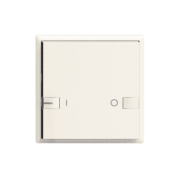 Poussoir ENC ZEP 1c/1t ON-OFF avec LED EDIZIOdue blanc