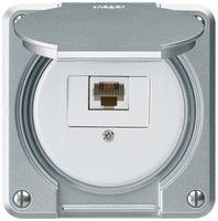 Scatola di raccordo INC robusto IP55 alluminio 1×RJ45/u