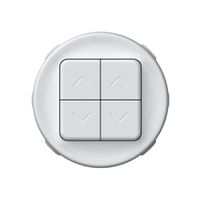 Storentaster origin 2P 4×Tasten Ø60mm weiss