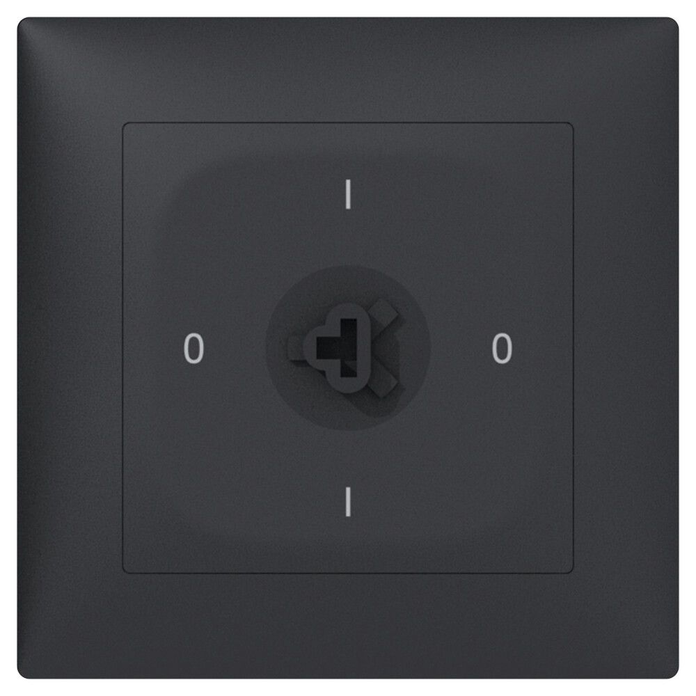 Interrupteur rotatif ENC SIDUS B 0/2L SS anthracite