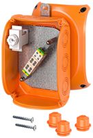 AP-Abzweigdose Hensel FK E90 155×210×92mm IP66 1×D01 orange