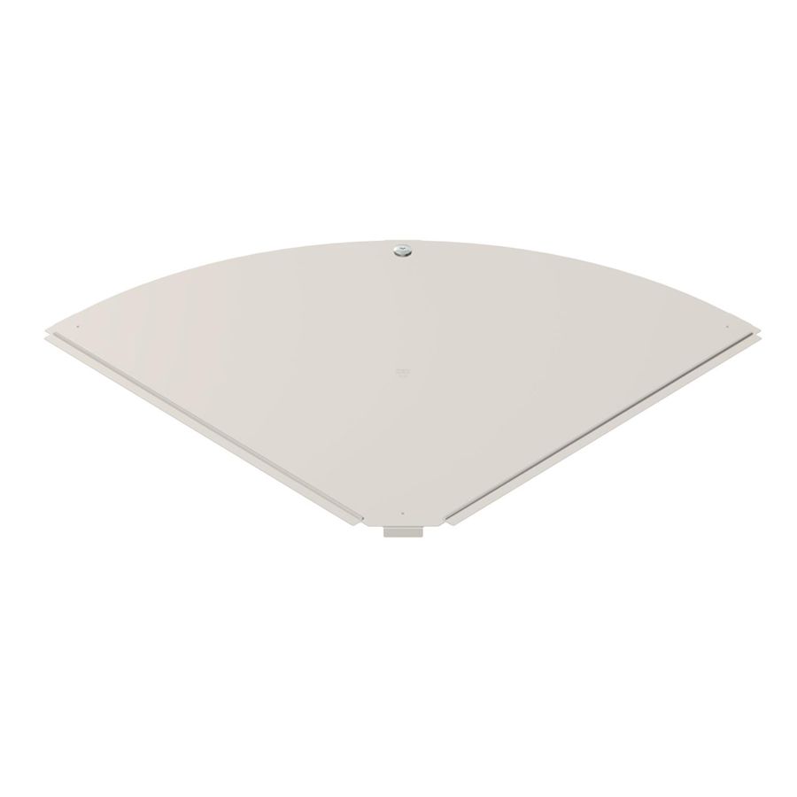 Deckel BET RBD 90° 500mm Edelstahl A2 blank