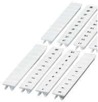 Ruban Zack ZB 91…100 blanc impression horizontale à 10 étiquettes 5mm