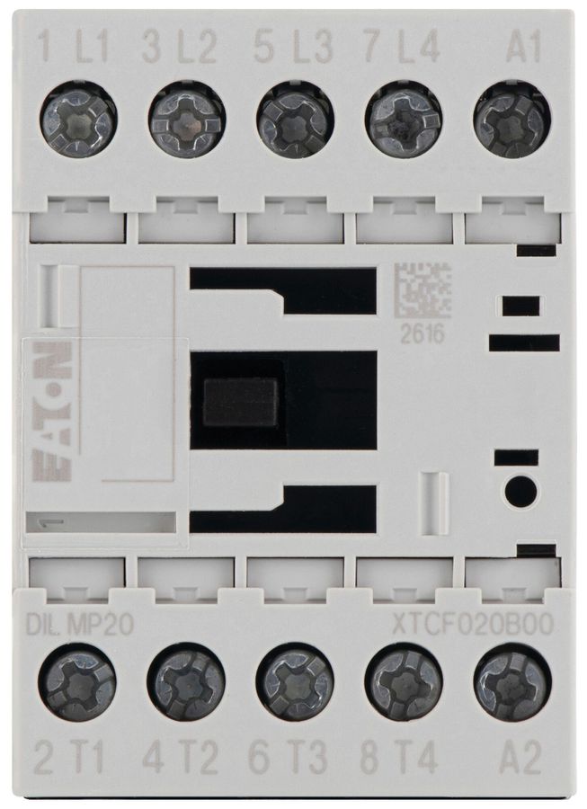 Contacteur de puissance Eaton DILMP20 24V DC 4NO 22A 12A 5.5kW 10A 4.5kW 24…690V