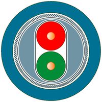 Buskabel Siemens PROFIBUS FC Standard 1×2×0.64 geschirmt PVC Eca blau