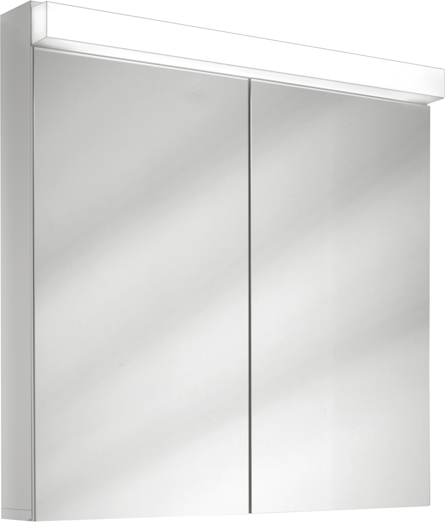 Armadio specchio Schneider LOW 80/2/LED, 4000K, bianco