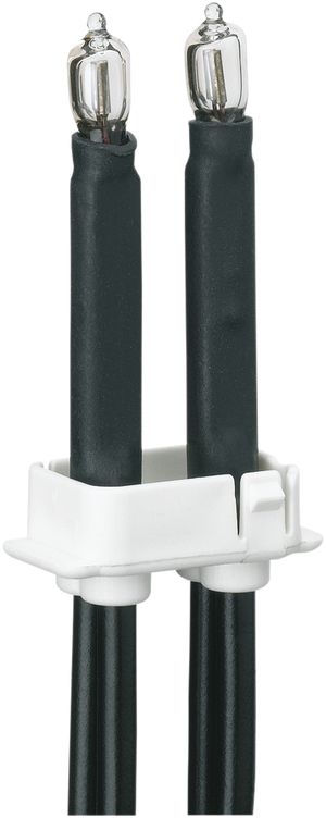 Cartouche lumineuse double 230V blanc 0.3mA