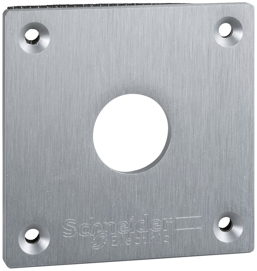 EB-Platte Schneider Electric 72×72mm 1 Bohrung
