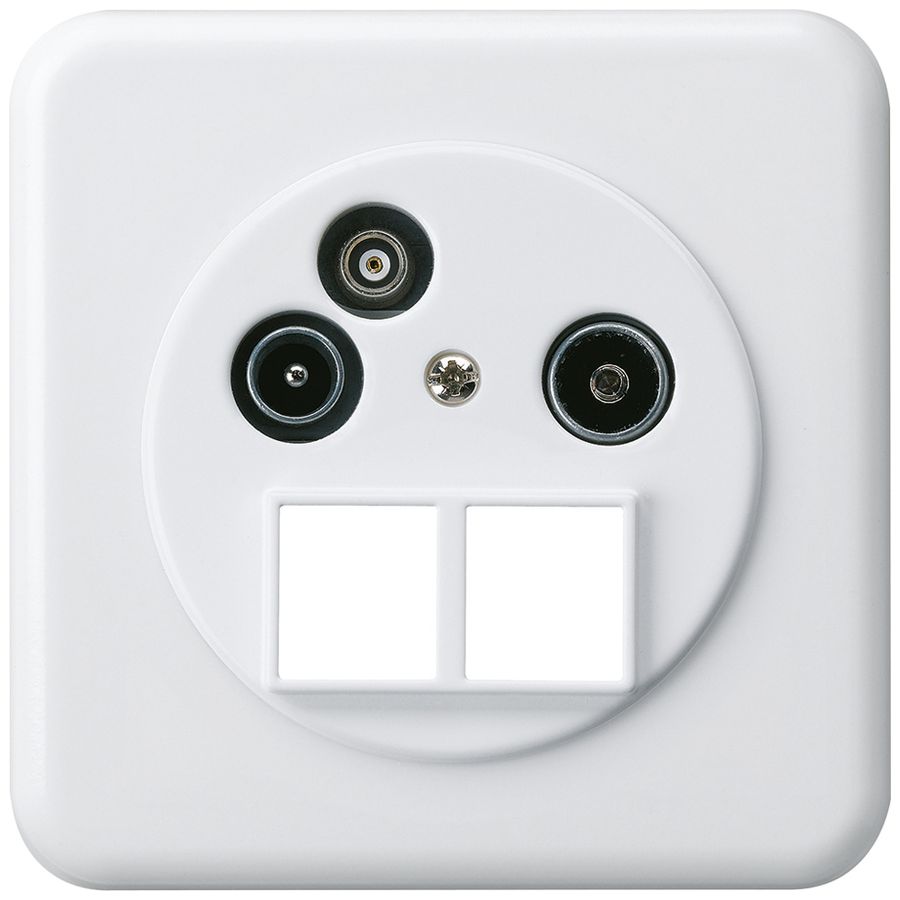 UP-Antennendose TV-R-Daten basico HMS C 2GHz 14db weiss