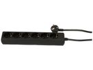 Prise multiple MH Kopp 6×Schuko 1.4m 3×1.5mm² noir