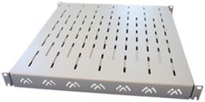 Base per apparecchi pesanti 19" APRANET VARIplain T=455…780mm ≤150kg, grigio