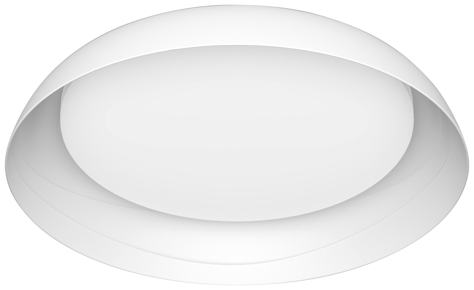 LED-Deckenleuchte Philips Fleta 10W 1850lm 827 Ø350mm weiss