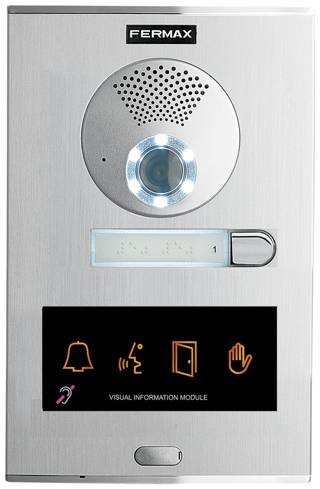 UP-Audio-Türstation Fermax City Panel 130×199mm 24VDC