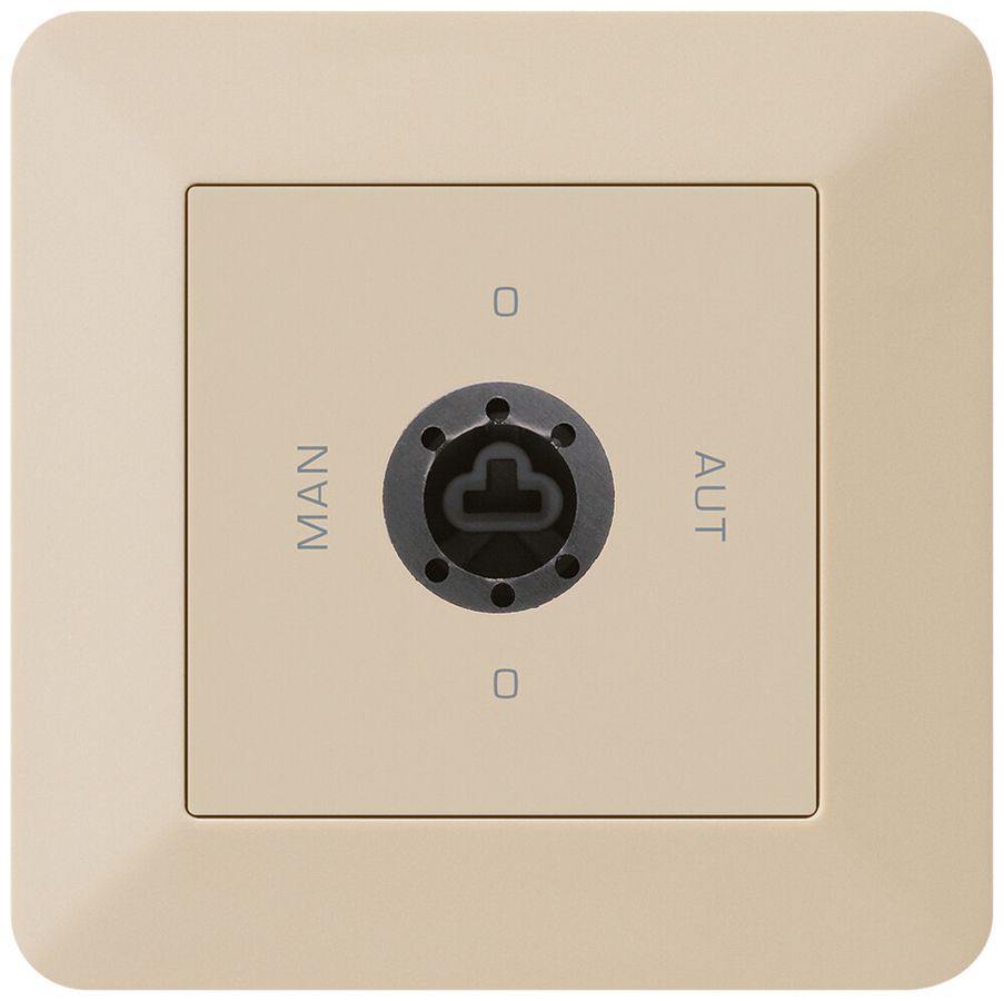 UP-Drehschalter 0-Man-0-Aut. kallysto.trend 2/1L beige für Schloss