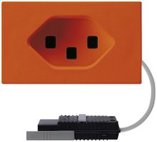 Presa INS tipo 23 FLF arancione adattatore cavo rotondo 5P L2