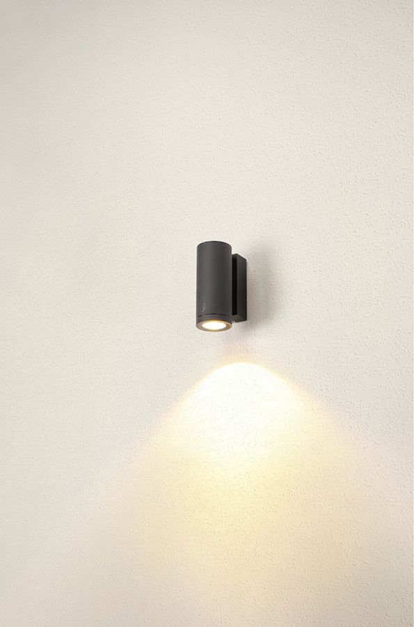 Applique LED SLV ENOLA ROUND S 6W 450lm 3000/4000K IP65 anthracite