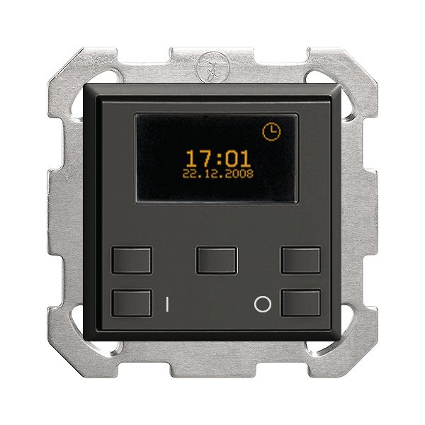 Timer astro. INC ON-OFF 1c/1t ZEP EDIZIOdue nero