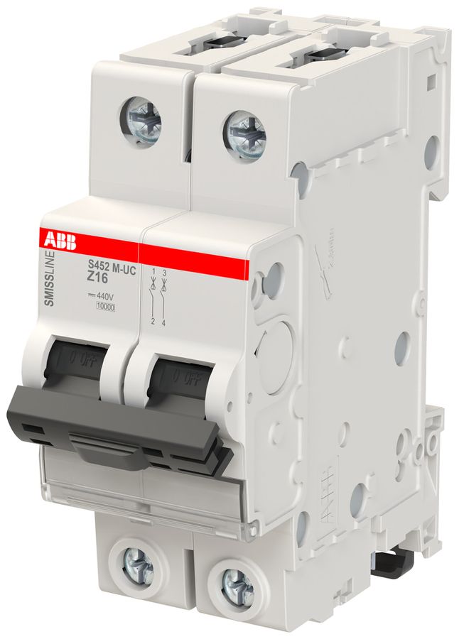 LS-Schalter SMISSLINE CLASSIC UCZ 2×16A 10kA