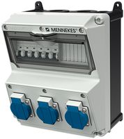 Stromverteiler Amaxx 63A 3×FI 3×LS 3×T23