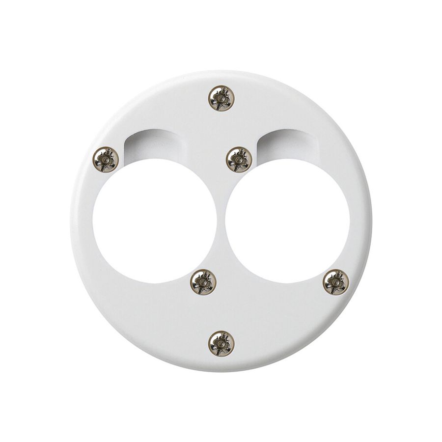 Kit di montaggio per 2 XLR bianco basico