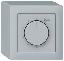 AP-Raumthermostat kallysto An/Aus 230VAC 16A 88×88mm grau