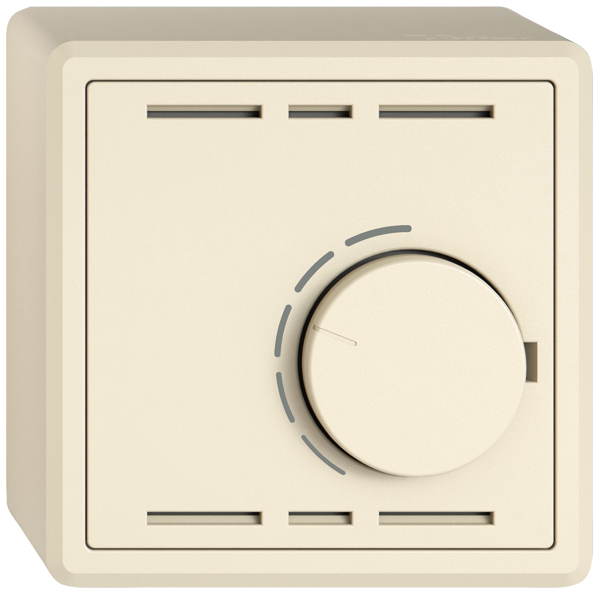 Termostato ambiente AP EDIZIO.liv SNAPFIX® senza interruttore 24VAC/DC 50Hz cr