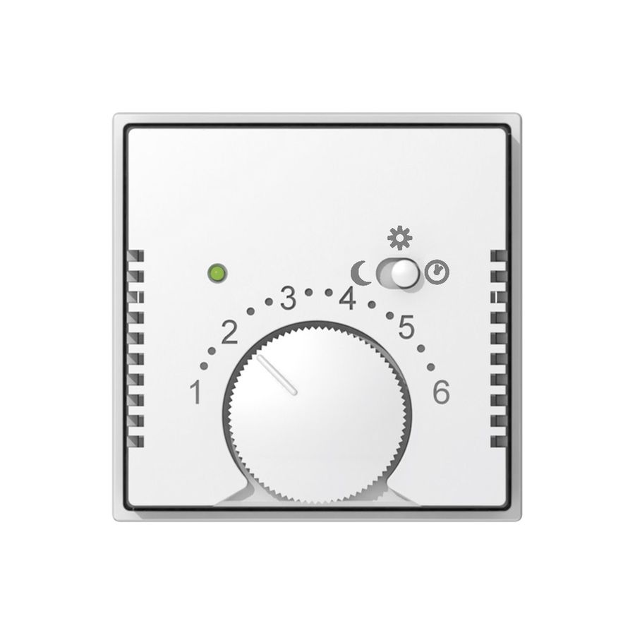 Thermostat d'ambiance ENC SIDUS blanc brillant