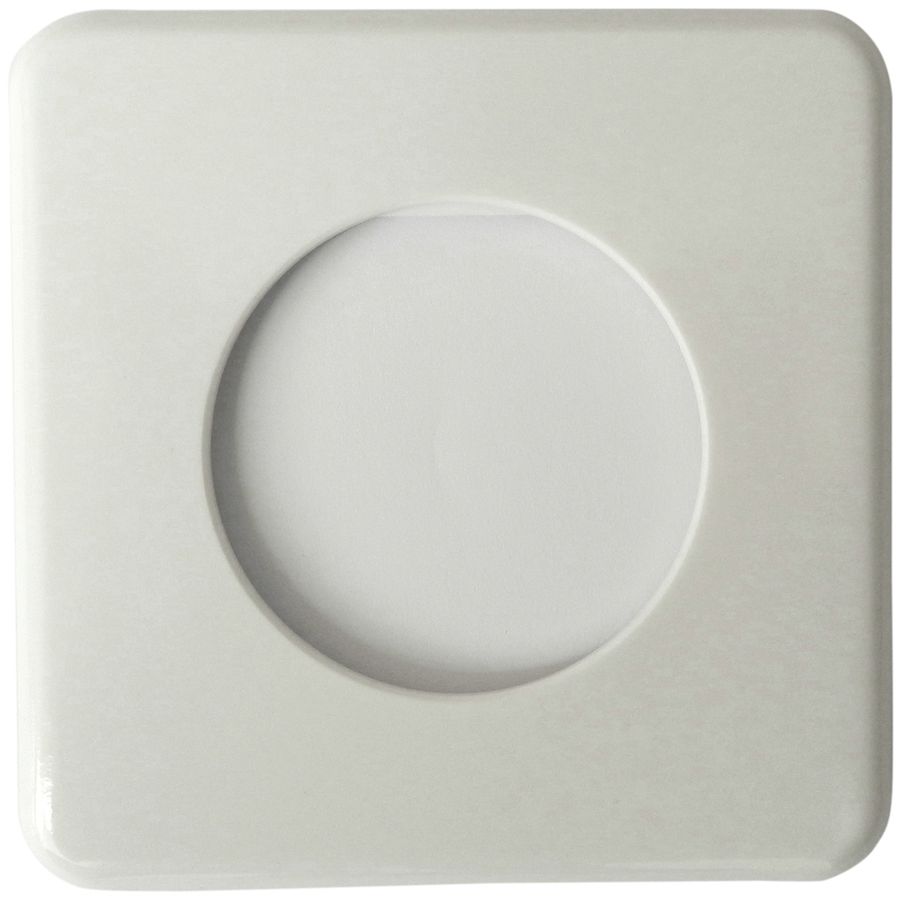 Abdeckplatte II 58mm weiss