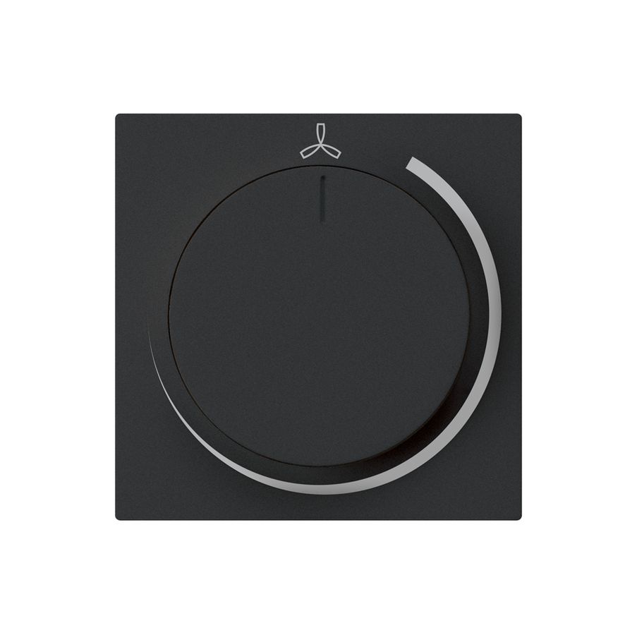 Frontset kallysto 60×60 schwarz für Drehzahlsteller