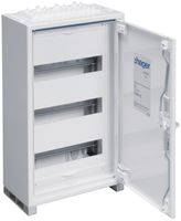 AP-Feldverteiler Hager univers 3-reihig 36TE Tür IP44 300×500×160mm