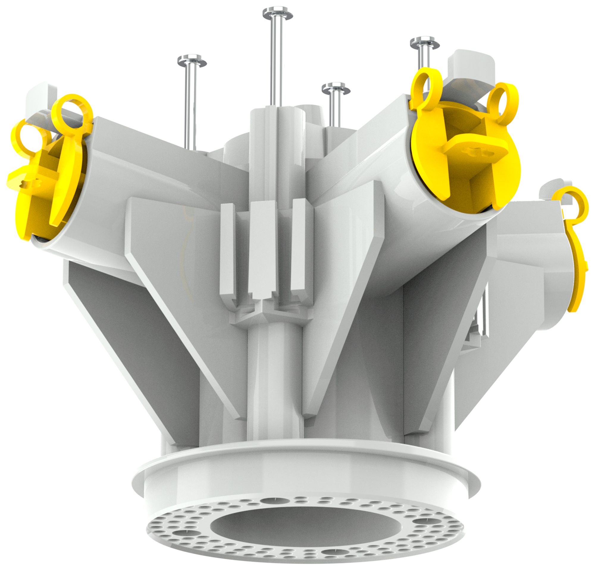 Lampendübel Morach-Technik Crallo-Star Beton 3 Rohr Ø45mm