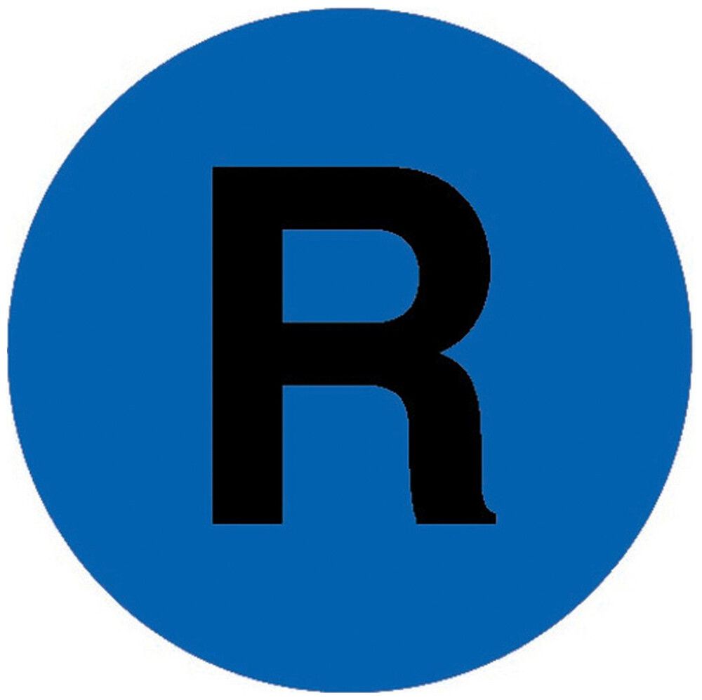 Calotta per pulsante Eaton M22-XDL-B-X6 blu piatto "R" Ø22.5mm Ø22.2×24×3mm