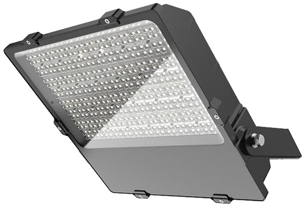 Projecteur LED DOTLUX LENSplus 300W 394445lm 3000K IP66 30° 464×410mm noir